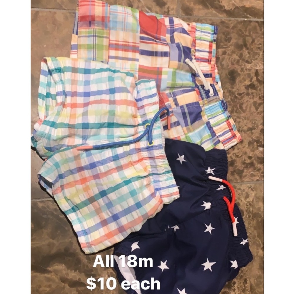 Boys swim trunks